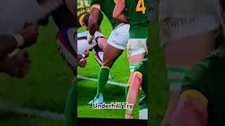 Adam Underhill try Springboks vs England 24 [upl. by Artenal]