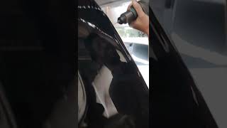 Mitsubishi Pajero sports rear fender denting processing work 🚘🛠️foryoupage supportme automobile [upl. by Nahtanoy]