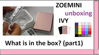 Canon Ivy Zoemini part1  Unboxing [upl. by Tyson]