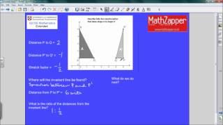 Cambridge IGCSE Mathematics Stretch Factor and Invariant Line [upl. by Ansaev297]