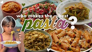 i rated your pasta recipes to find the best one 👑 [upl. by Nauqed593]