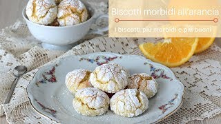 Biscotti morbidi allarancia [upl. by Ahsinrad]