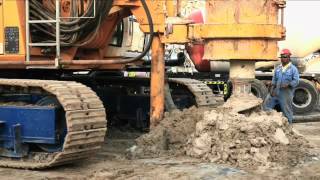 Continuous Flight Auger CFA piling method [upl. by Gustaf]