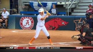 05092013 South Carolina vs Tennessee Softball Highlights [upl. by Reffotsirk959]