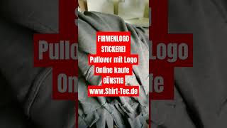 Firmenlogo Stickerei Berufsbekleidung Pullover mit Logo günstig online kaufen stickerei firmenlogo [upl. by Chara521]