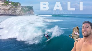 UNE DES MEILLEURES VAGUES DU MONDE ULUWATU  Bali [upl. by Mark]