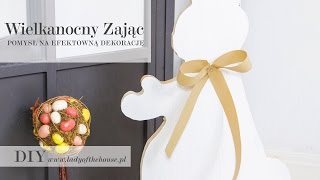 Zając wielkanocny DIY [upl. by Pandich103]