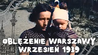 Oblężenie Warszawy we wrześniu 1939 roku  Historia Polski [upl. by Morton]