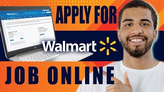 How to Apply for Walmart Job Online Application Process 2024 [upl. by Nanis224]