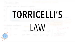 Torricellis Law How Quickly does a Fluid Leak  Fluid Mechanics [upl. by Craig]