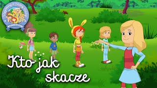 KTO JAK SKACZE – WYGIBASY TV  piosenki dla dzieci  piosenka dla dzieci dziecięce hity [upl. by Sibelle]