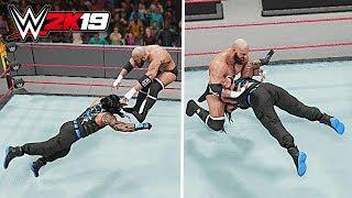 WWE 2K19 Top 10 Finisher to Finisher Reversals [upl. by Enirak233]