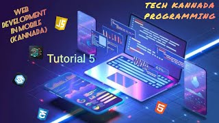 5th tutorial Adding video and audio files in websiteopening links through image [upl. by Ver]