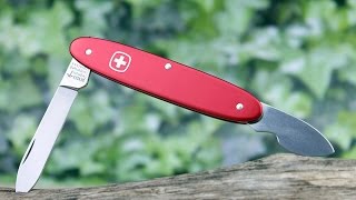 Wenger Swiss Army Watch Case Opener Knife Demo Review in HD [upl. by Kehsihba]