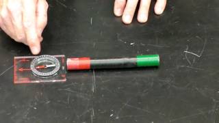 Magnetic Field Demo Bar Magnet [upl. by Nahk628]