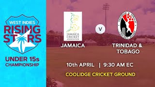 🔴 LIVE  Trinidad amp Tobago U15 v Jamaica U15  Monday 10th April 2023 [upl. by Lipscomb]