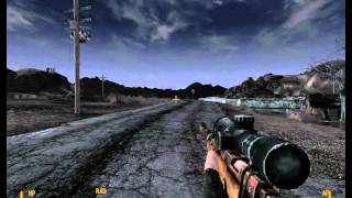 Fallout New Vegas MOD Iron Sight Fix [upl. by Juana549]