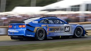 Nascar Garage 56 Camaro BRUTAL SOUND Goodwood Festival of Speed 2023 [upl. by Nyrahs845]