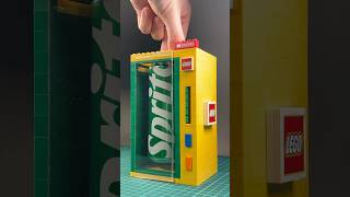 Working Lego Soda Vending Machine lego [upl. by Nowd261]