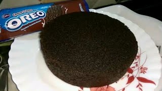 Oreo Biscuit Cake in Kadai  Eggless Yummy Oreo Cake Without Oven Recipe in Hindi [upl. by Cornelius]