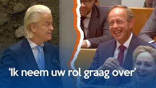 Wilders grapt over nestorrol en complimenteert Van der Staaij APB2023 [upl. by Erasmo]