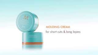 How to Moroccanoil Molding Cream [upl. by Rube]