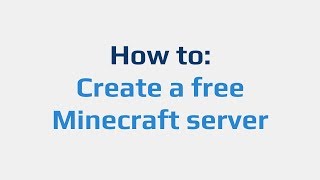 How to Create a free Minecraft server [upl. by Mcferren5]