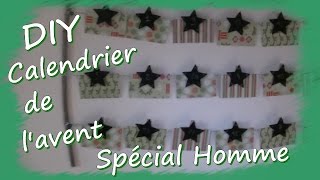 DIY Calendrier de lavent  Spécial homme [upl. by Naed311]