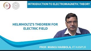 Helmholtzs Theorem for Electric Field [upl. by Sitsuj]