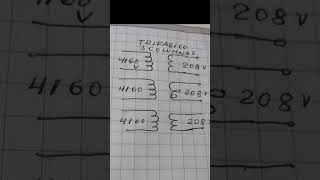 conectar transformador trifasico 8kva  4160 voltios208 voltios para uso industrial media tension [upl. by Letta]