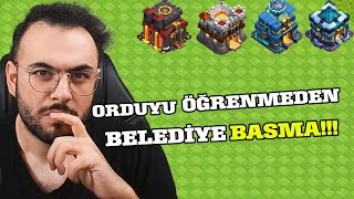 DÜŞÜK BELEDİYELERİN EN GÜÇLÜ ORDUSU NASIL OYNANIR CLASH OF CLANS [upl. by Haliehs476]