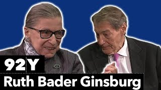 Supreme Court Justice Ruth Bader Ginsburg in Conversation with Charlie Rose [upl. by Eibba]