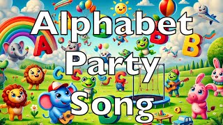 ABC Alphabet Party Song 🎉 Sing Dance amp Learn with Fun Letters [upl. by Othilia]