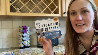 Review of the Active Coffee Machine Cleaner Descaler Tablets  24 Count [upl. by Airednaxela269]