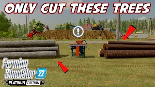 Most Profitable Tree In Farming Simulator 22 [upl. by Oirasor415]