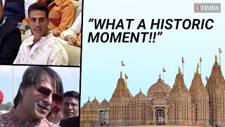 Akshay Kumar Vivek Oberoi amp More Attend BAPS Hindu Mandir Inauguration In Abu Dhabi [upl. by Yhtac]