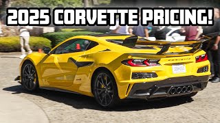 BREAKING WHAT 2025 CORVETTE PRICING MEANS FOR C8 ZR1 [upl. by Dorsman260]