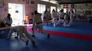 4ta Clase de taekwondo en Grullon Taekwondo Center [upl. by Block]