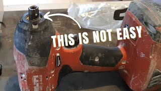 Hilti SID 4A22 Impact Driver Chuck repair powertools repair hilti [upl. by Aitetel]