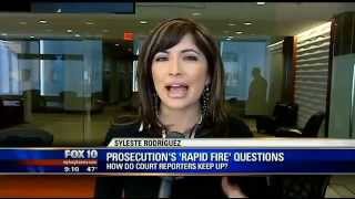 Phoenix Arizona Court Reporter Marty Herder on Jodi Arias Murder trial [upl. by Idnyc]