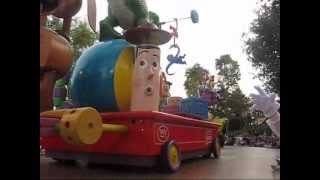 Pixar Play Parade At Disneys California adventure [upl. by Aziaf]