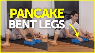 Pancake Stretch Tutorial Do the BENT LEGS Pancake [upl. by Teage]