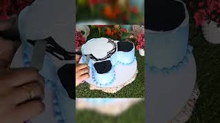 Mickey mouse cake decorations part 2shortvideo trendingshorts cake [upl. by Ardnalak]