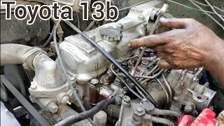 Toyota jeep 13b power full engine [upl. by Wilmott]