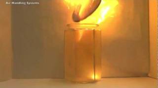 Combustible Wood Dust Explosion [upl. by Halueb]