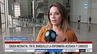 Causa Neonatal la palabra de la abogada querellante Daniela Morales Leanza [upl. by Einned]