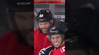 7 years ago today Jagr’s final goal assisted by JohnnyGaudreau 1️⃣3️⃣❤️🕊️ nhl hockey legends [upl. by Araldo]