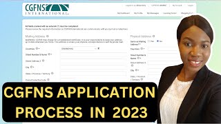 How To Register With CGFNS And Apply For Credentials Evaluation Service in 2024 [upl. by Barbee978]