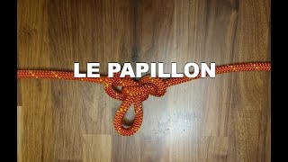 Noeud de sauvetage le papillon [upl. by Ahsyla]