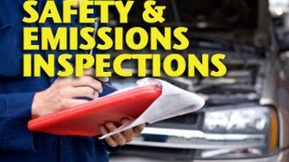 Safety amp Emissions Inspections ETCG1 [upl. by Westfall715]